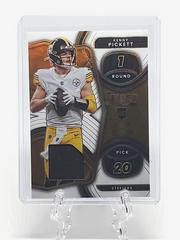 Kenny Pickett [White] #DS-1 Football Cards 2022 Panini Select Draft Selections Memorabilia Prices