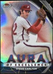 Steve Carlton [Gold] Baseball Cards 2022 Topps Finest Aura of Excellence Prices