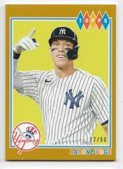Aaron Judge [Gold] #25 Baseball Cards 2022 Topps Brooklyn Collection Prices