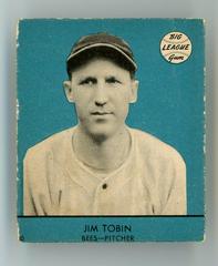 Jim Tobin [Blue Background] #30 Baseball Cards 1941 Goudey Prices
