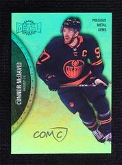 Connor McDavid [Green] Hockey Cards 2021 Skybox Metal Universe Prices