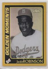 Jackie Robinson [Retrofractor] Baseball Cards 2001 Topps Chrome Prices
