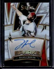 Hans Crouse #SS-HC Baseball Cards 2022 Panini Select Sparks Signatures Prices