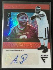 Angelo Dawkins [Red] #FX-ADK Wrestling Cards 2022 Panini Chronicles WWE Flux Autographs Prices