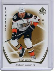 Ryan Getzlaf [Limited Gold] Hockey Cards 2021 SP Authentic Prices