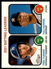 Yuli Gurriel, Trea Turner #67 Baseball Cards 2022 Topps Heritage Prices