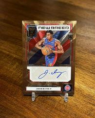 Jaden Ivey [Gold] #NB-JIV Basketball Cards 2022 Panini Donruss Elite New Breed Autographs Prices