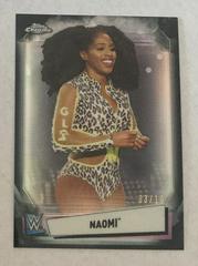 Naomi [Black Refractor] Wrestling Cards 2021 Topps Chrome WWE Prices