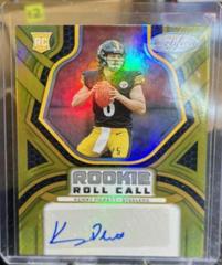 Kenny Pickett [Gold] #RCS-KP Football Cards 2022 Panini Certified Rookie Roll Call Signatures Prices