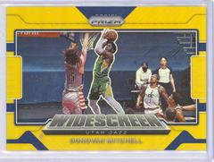 Donovan Mitchell [Gold Prizm] #7 Basketball Cards 2021 Panini Prizm Widescreen Prices