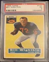 Bill Wightkin Football Cards 1956 Topps Prices