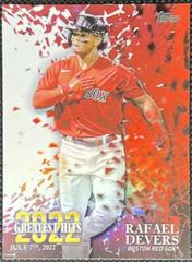 Rafael Devers Baseball Cards 2023 Topps 2022 Greatest Hits Prices