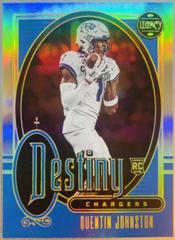 Quentin Johnston #DS-10 Football Cards 2023 Panini Legacy Destiny Prices