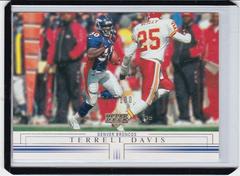 Terrell Davis [Gold] #52 Football Cards 2001 Upper Deck Prices