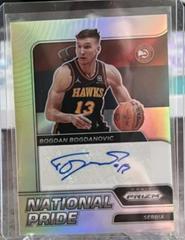 Bogdan Bogdanovic [Silver] Basketball Cards 2021 Panini Chronicles National Pride Signatures Prices