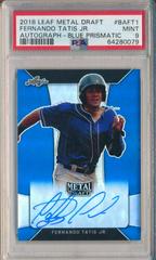 Fernando Tatis Jr. [Blue] Baseball Cards 2018 Leaf Metal Draft Autograph Prices