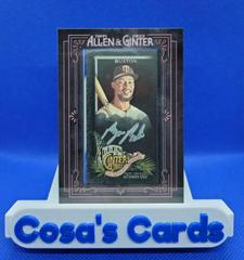 Byron Buxton [X Silver Frame] Baseball Cards 2022 Topps Allen & Ginter Mini Autographs Prices