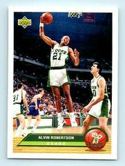 Alvin Robertson Basketball Cards 1992 Upper Deck McDonald's Prices