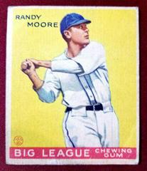 Randy Moore #26 Baseball Cards 1934 World Wide Gum Prices