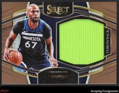 Taj Gibson [Copper Prizm] #TM-TJG Basketball Cards 2021 Panini Select Throwback Memorabilia Prices