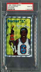 Julius Erving Basketball Cards 1985 Prism Jewel Stickers Prices