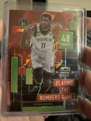 Kyrie Irving [Red Cracked Ice] #15 Basketball Cards 2022 Panini Contenders Optic Playing the Numbers Game Prices