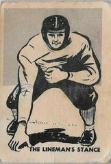 The Lineman's Stance #7 Football Cards 1952 Parkhurst CFL Prices