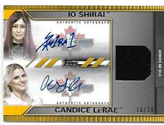 Johnny Gargano, Candice LeRae [Gold] #DA-PC Wrestling Cards 2021 Topps WWE Undisputed Dual Autographs Prices