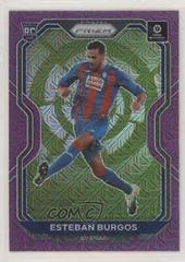 Esteban Burgos [Purple Mojo] Soccer Cards 2020 Panini Chronicles Prizm La Liga Prices