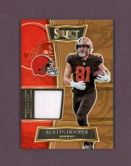 Austin Hooper [Copper] #SS-AHO Football Cards 2021 Panini Select Swatches Prices
