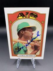 George Hendrick Baseball Cards 2001 Topps Archives Autographs Prices