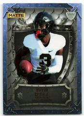 David Bell [10 Stripes White] #MB-28 Football Cards 2022 Wild Card Matte Black Prices