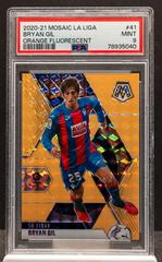 Bryan Gil [Orange Fluorescent Mosaic] Soccer Cards 2020 Panini Mosaic La Liga Prices