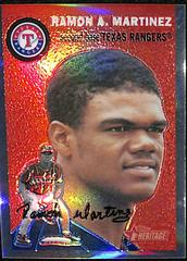 Ramon A. Martinez [Retrofractor] #THC59 Baseball Cards 2003 Topps Heritage Chrome Prices