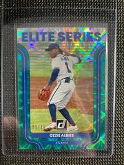 Ozzie Albies [Green] #ES-12 Baseball Cards 2022 Panini Donruss Elite Series Prices