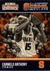 Carmelo Anthony #4 Basketball Cards 2015 Panini Contenders Draft Picks Old School Colors Prices