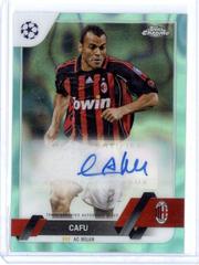 Cafu [Aqua Lava] #CA-C Soccer Cards 2022 Topps Chrome UEFA Club Competitions Autographs Prices