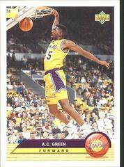 A.C. Green Basketball Cards 1992 Upper Deck McDonald's Prices