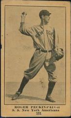 Roger Peckinpaugh Baseball Cards 1917 Boston Store Prices