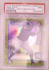 Jake Cave [Gold Refractor] #BCP204 Baseball Cards 2015 Bowman Chrome Prospects Prices