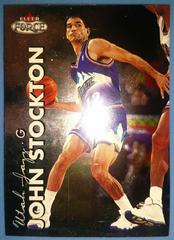 John Stockton  [Force] Basketball Cards 2000 Fleer Prices