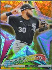 Jake Burger [Gold] #FS-7 Baseball Cards 2022 Topps Chrome Logofractor Future Stars Prices