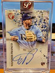 Wander Franco [Refractor] #PA-WF Baseball Cards 2022 Topps Pristine Autographs Prices