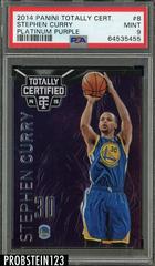 Stephen Curry [Platinum Purple] Basketball Cards 2014 Panini Totally Certified Prices