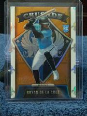 Bryan De La Cruz [Neon Orange] #9 Baseball Cards 2022 Panini Chronicles Crusade Prices