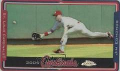 Jim Edmonds #17 Baseball Cards 2005 Topps Chrome Prices