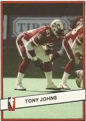 Tony Johns #20 Football Cards 1985 Jogo CFL Prices
