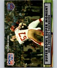 Dan Bunz #147 Football Cards 1990 Pro Set Super Bowl 160 Prices