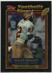 Edgar Bennett #34 Football Cards 1992 Topps Finest Prices