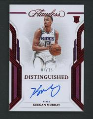 Keegan Murray [Ruby] #29 Basketball Cards 2022 Panini Flawless Distinguished Auto Prices